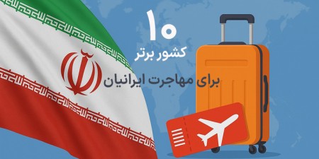 ۱۰ کشور برتر برای مهاجرت ایرانیان